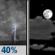 Tonight: A chance of showers and thunderstorms before 10pm. Partly cloudy, with a low around 70. West southwest wind 1 to 6 mph. Chance of precipitation is 40%. New rainfall amounts between a tenth and quarter of an inch possible. Tonight: Chance Showers And Thunderstorms then Partly Cloudy