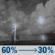 Tonight: Showers and thunderstorms likely before midnight, then a chance of showers and thunderstorms between midnight and 1am, then a chance of showers and thunderstorms. Mostly cloudy, with a low around 50. West northwest wind 6 to 14 mph, with gusts as high as 26 mph. Chance of precipitation is 60%. New rainfall amounts between a tenth and quarter of an inch possible. Tonight: Showers And Thunderstorms Likely then Chance Showers And Thunderstorms